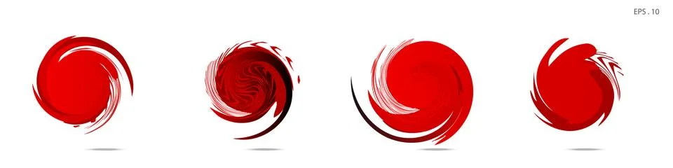 Vector vortex with a white background Stockillustratie