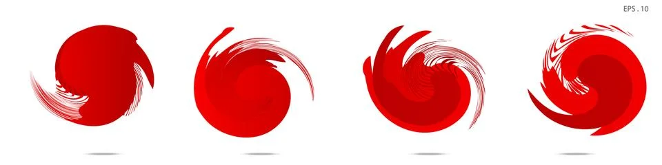 Vector vortex with a white background イラスト素材