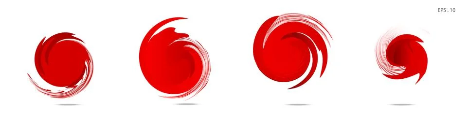 Vector vortex with a white background イラスト素材