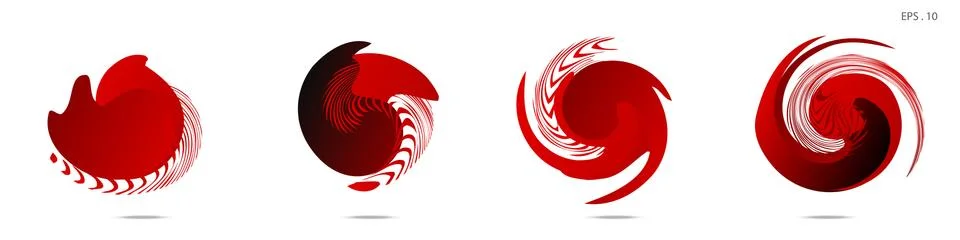 Vector vortex with a white background イラスト素材