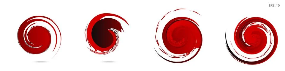 Vector vortex with a white background イラスト素材