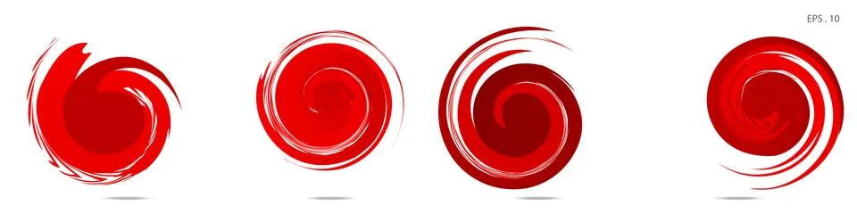 Vector vortex with a white background イラスト素材