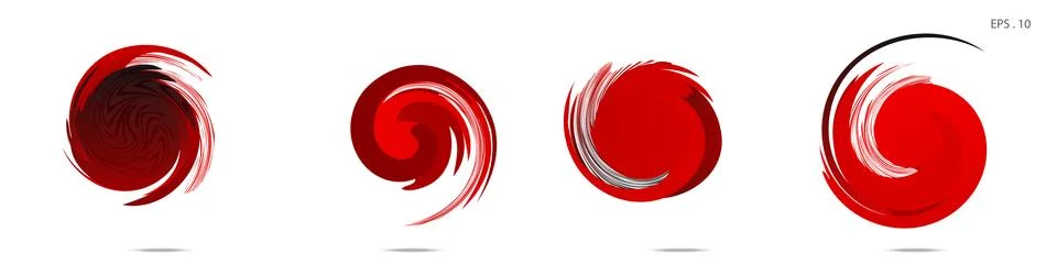 Vector vortex with a white background イラスト素材