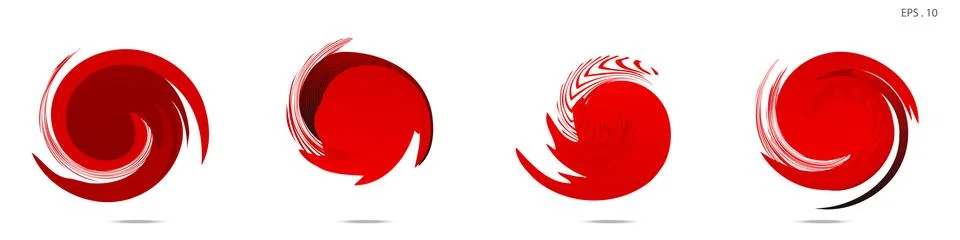 Vector vortex with a white background イラスト素材