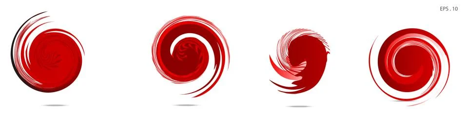 Vector vortex with a white background イラスト素材