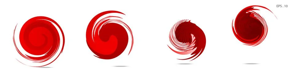 Vector vortex with a white background 库存插图