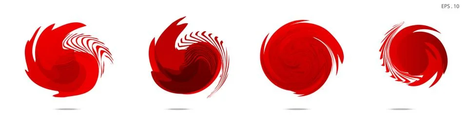 Vector vortex with a white background イラスト素材