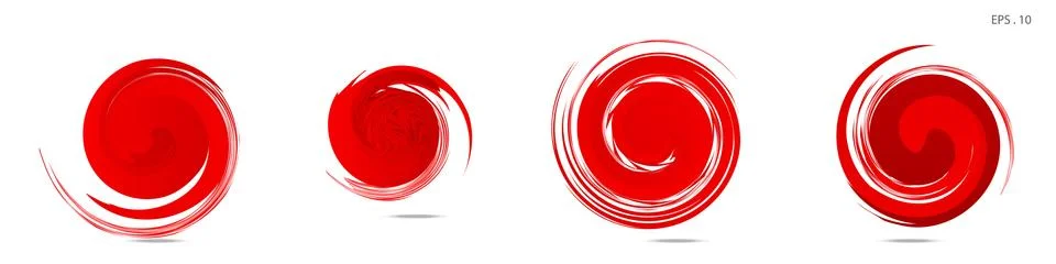 Vector vortex with a white background 库存插图