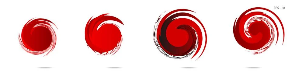 Vector vortex with a white background イラスト素材