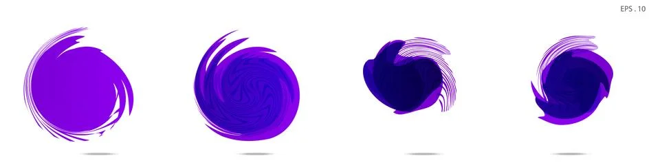 Vector vortex with a white background Stockillustratie