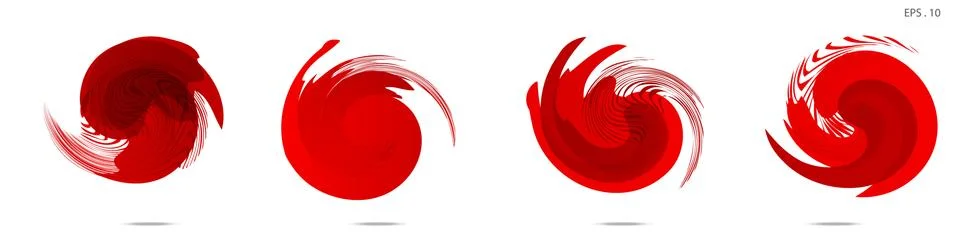 Vector vortex with a white background イラスト素材