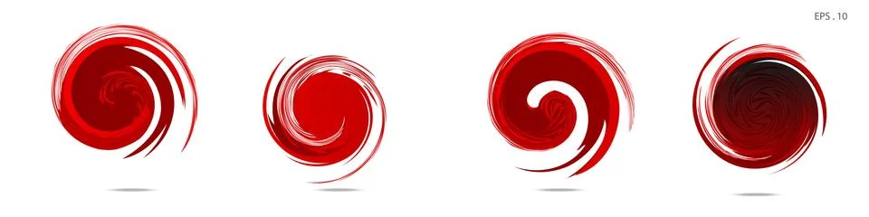 Vector vortex with a white background イラスト素材