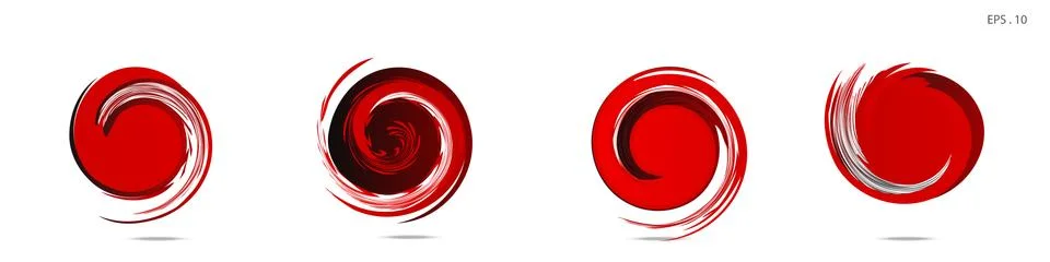 Vector vortex with a white background イラスト素材