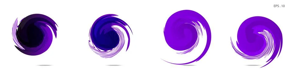 Vector vortex with a white background イラスト素材