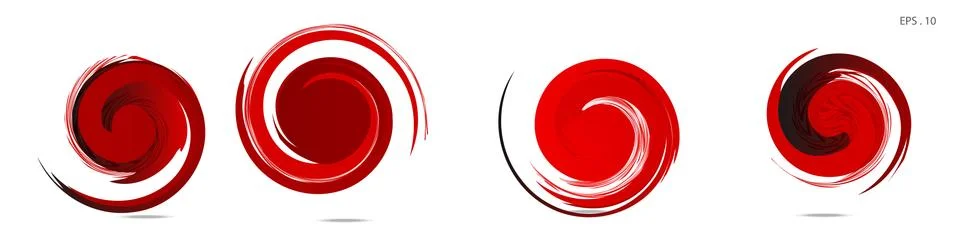 Vector vortex with a white background イラスト素材