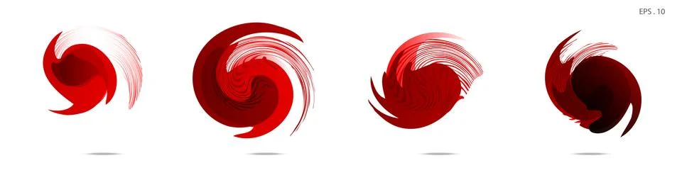 Vector vortex with a white background イラスト素材
