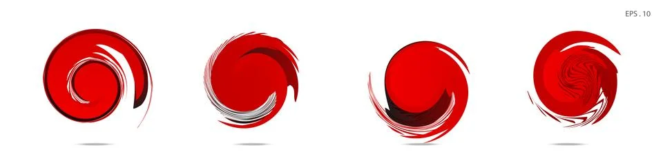 Vector vortex with a white background 스톡 일러스트