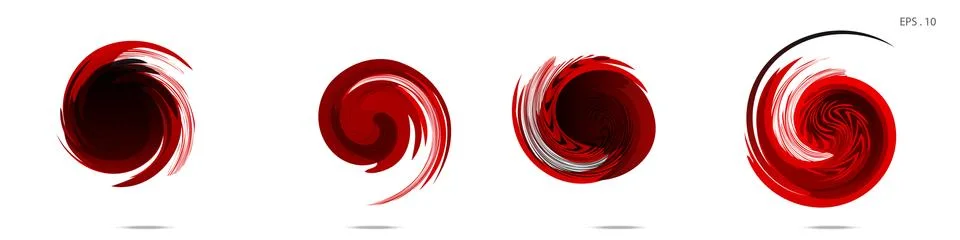 Vector vortex with a white background イラスト素材