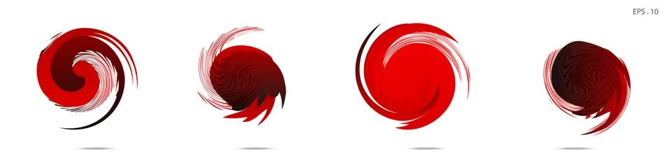 Vector vortex with a white background イラスト素材