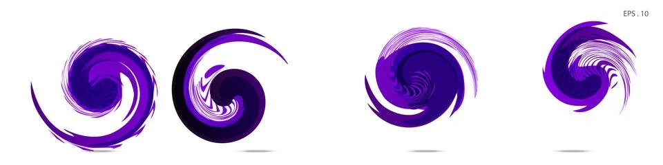 Vector vortex with a white background イラスト素材