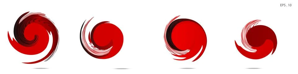 Vector vortex with a white background イラスト素材