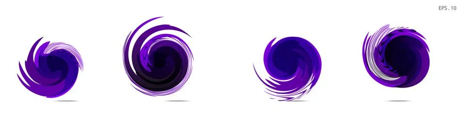 Vector vortex with a white background イラスト素材