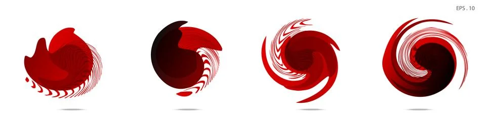 Vector vortex with a white background イラスト素材