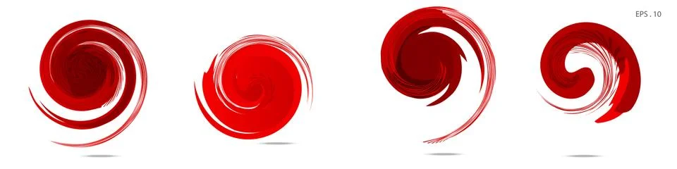 Vector vortex with a white background イラスト素材