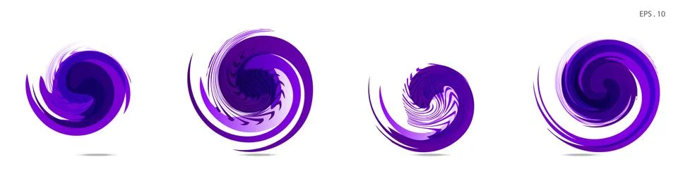 Vector vortex with a white background イラスト素材