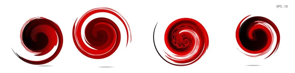 Vector vortex with a white background イラスト素材