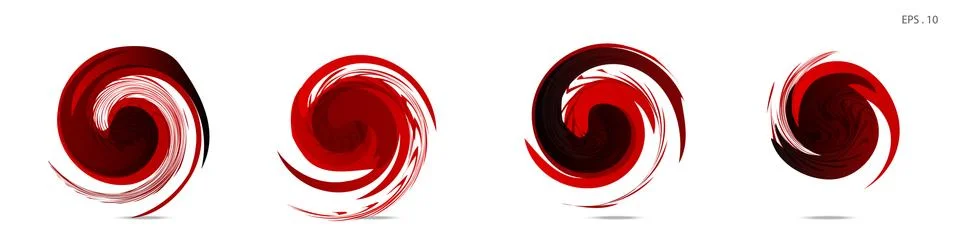 Vector vortex with a white background イラスト素材