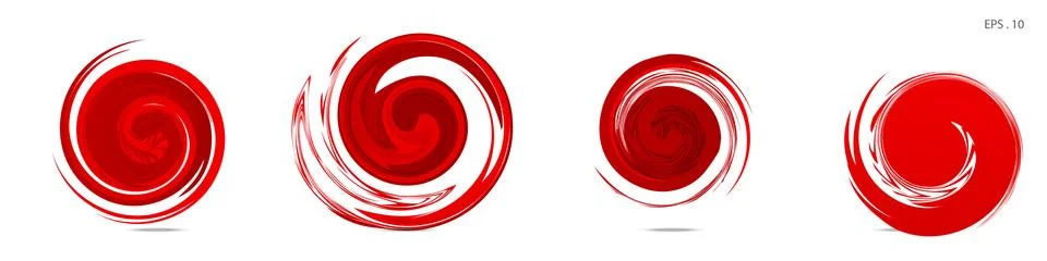 Vector vortex with a white background イラスト素材