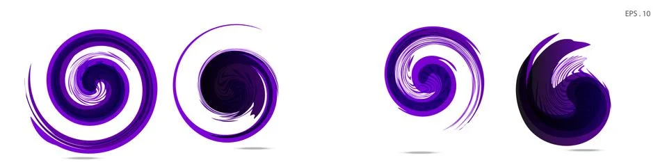 Vector vortex with a white background イラスト素材