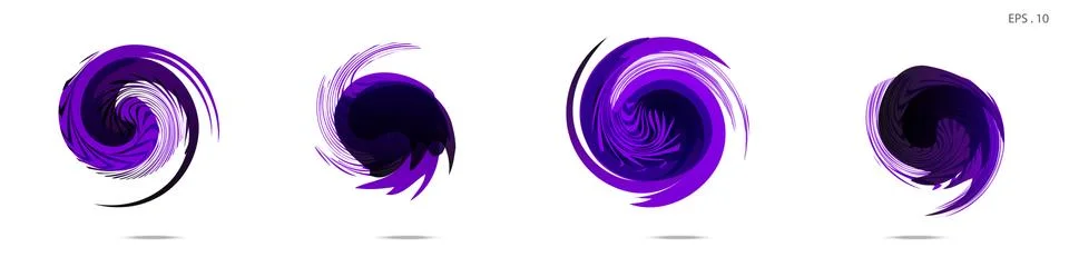 Vector vortex with a white background イラスト素材