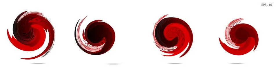 Vector vortex with a white background イラスト素材