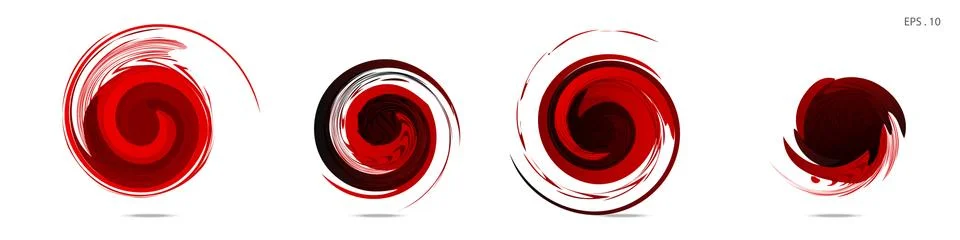 Vector vortex with a white background イラスト素材