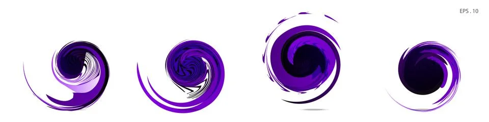 Vector vortex with a white background イラスト素材