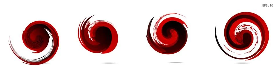 Vector vortex with a white background イラスト素材