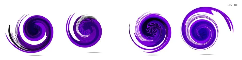 Vector vortex with a white background イラスト素材