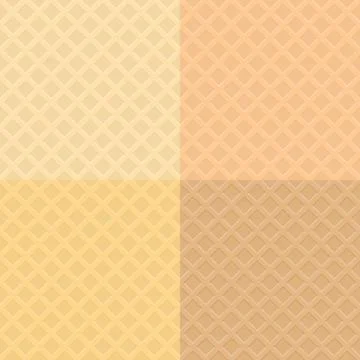 Vector waffle pattern background,seamless,flat design Stockillustratie