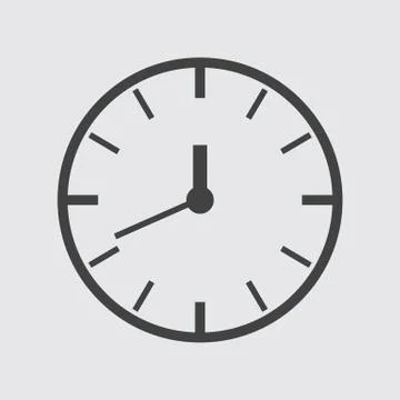 Vector Watch icon, BWatch icon eps10. Stock Illustration