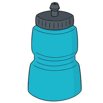Vector of water bottle Illustrazione stock