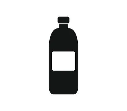 Vector water bottle Stock Illustration