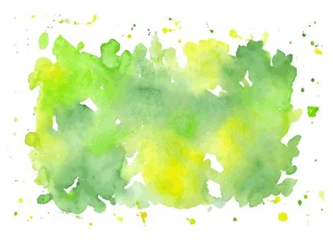 Vector watercolor abstract hand painted background Stock Illustration