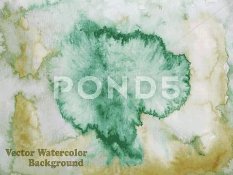 Vector watercolor background Stock Illustration