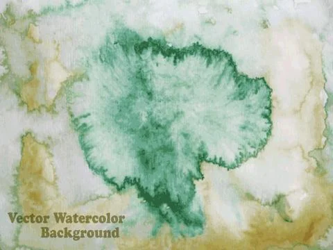 Vector watercolor background Stock Illustration