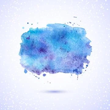 Vector watercolor background Stock Illustration