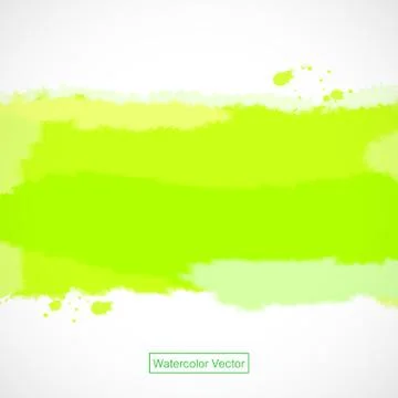 Vector watercolor background Stock Illustration