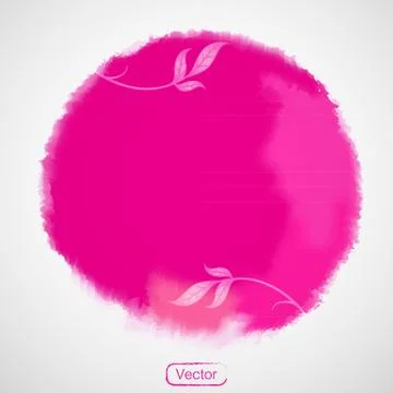 Vector watercolor background Stock Illustration