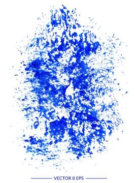 Vector watercolor blot Stock Illustration